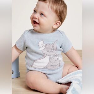 barefoot dreams, Disney Dumbo onesie new 6-12 month